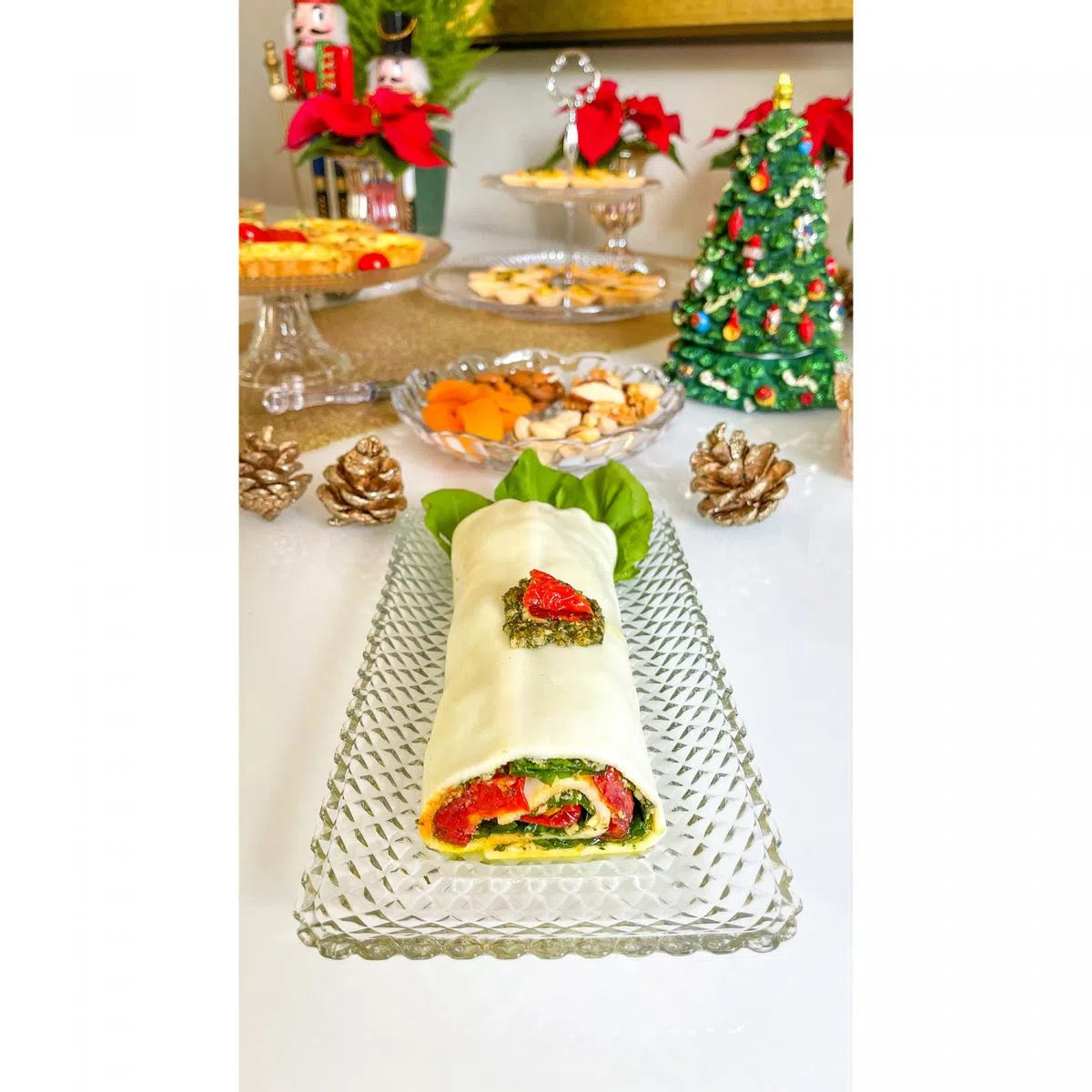 Travessa de Cristal Diamante - DoceLar Loja