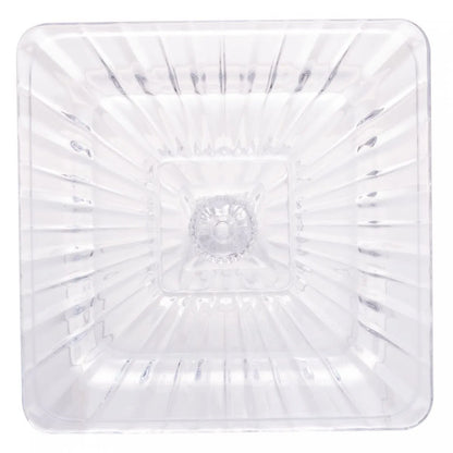 Prato para Bolo de Cristal Quadratta - DoceLar Loja