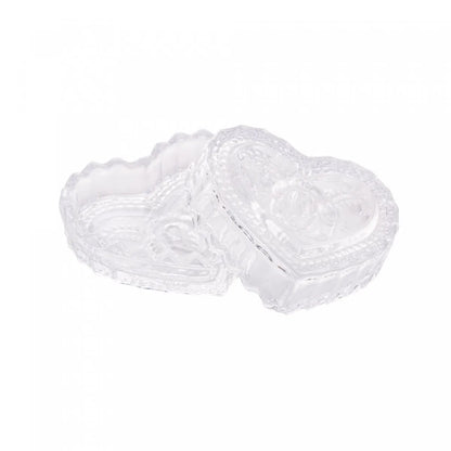Potiche de Cristal Coração - DoceLar Loja