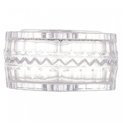 Potiche de Cristal Coração - DoceLar Loja