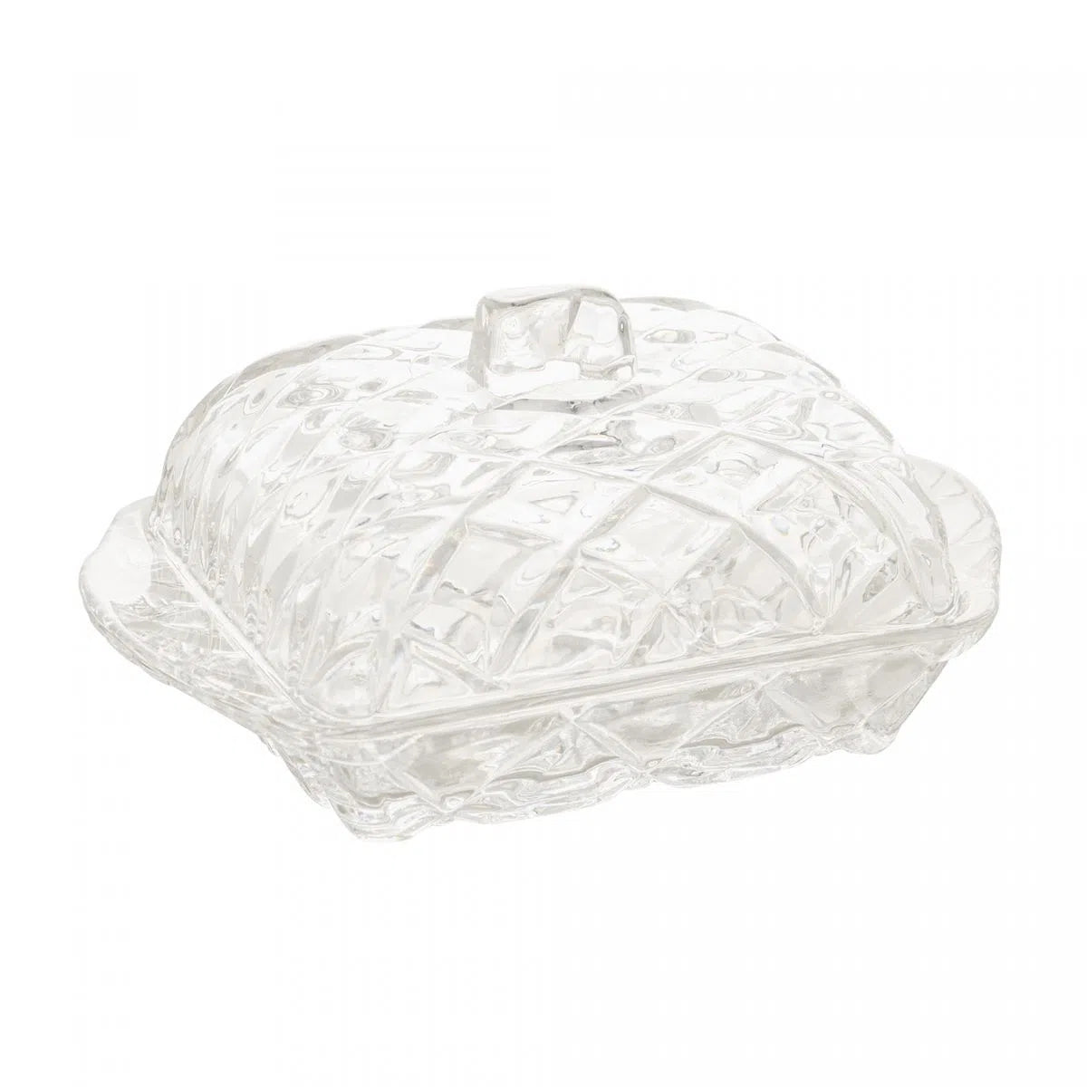 Manteigueira de Cristal Deli Diamond - DoceLar Loja