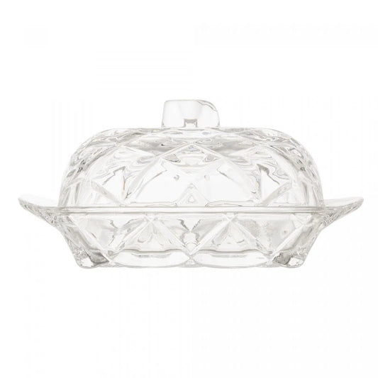 Manteigueira de Cristal Deli Diamond - DoceLar Loja