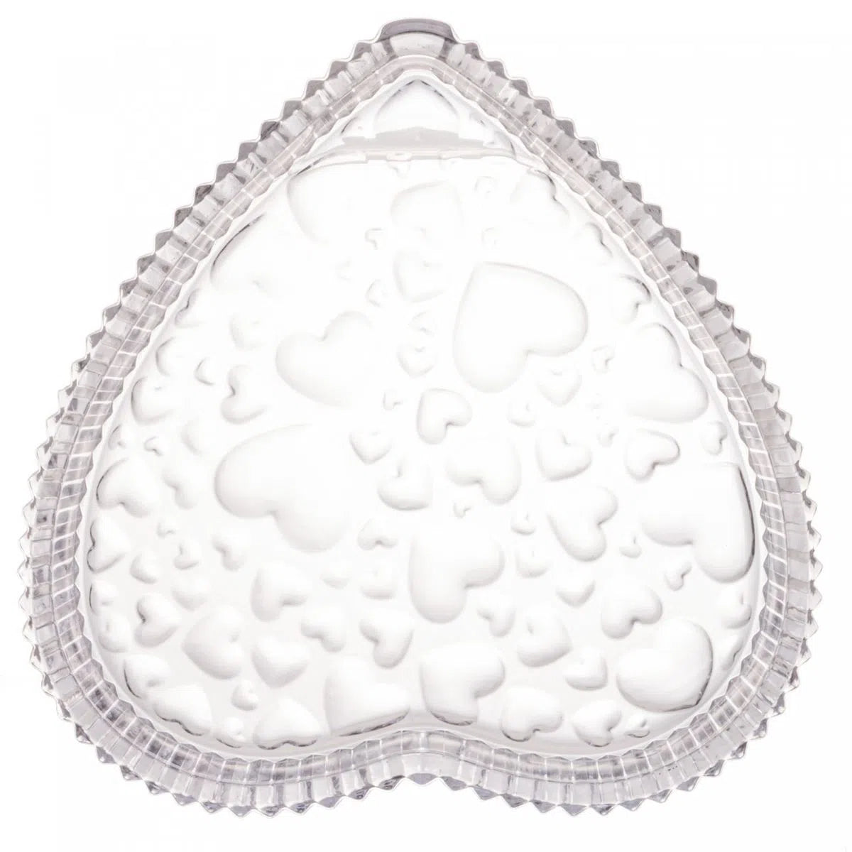 Petisqueira de Cristal Cute Hearts - DoceLar Loja