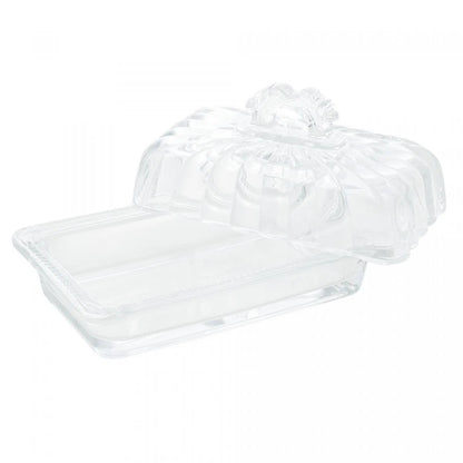 Manteigueira de Cristal Ecológico com Tampa Imperial - DoceLar Loja