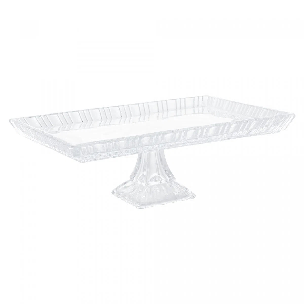 Prato para Bolo de Cristal Janine - DoceLar Loja