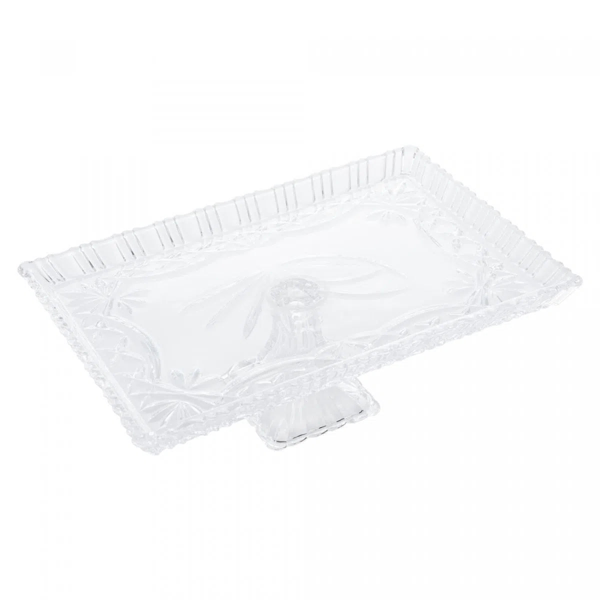 Prato para Bolo de Cristal Janine - DoceLar Loja