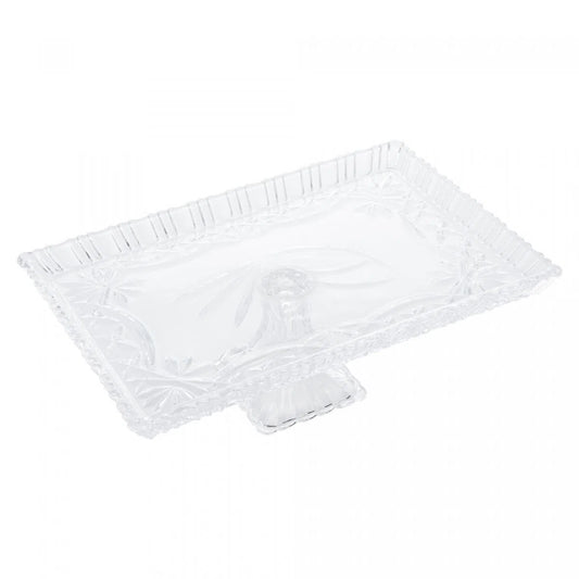 Prato para Bolo de Cristal Janine - DoceLar Loja