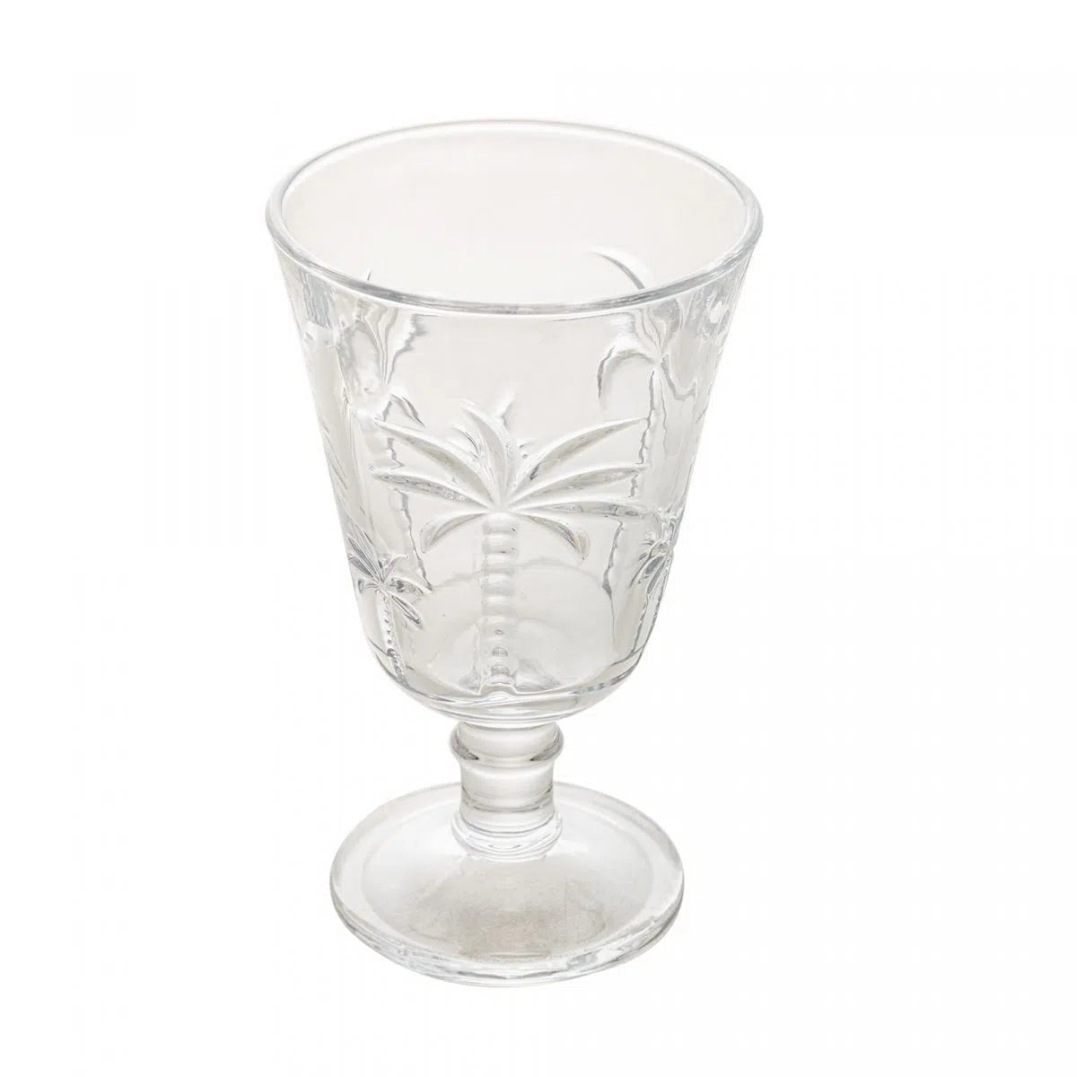 Cj Jarra com 6 Taças de Cristal Palm - DoceLar Loja