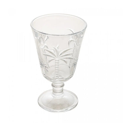 Cj Jarra com 6 Taças de Cristal Palm - DoceLar Loja