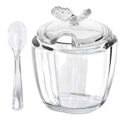 Açucareiro Cristal Butterfly - DoceLar Loja