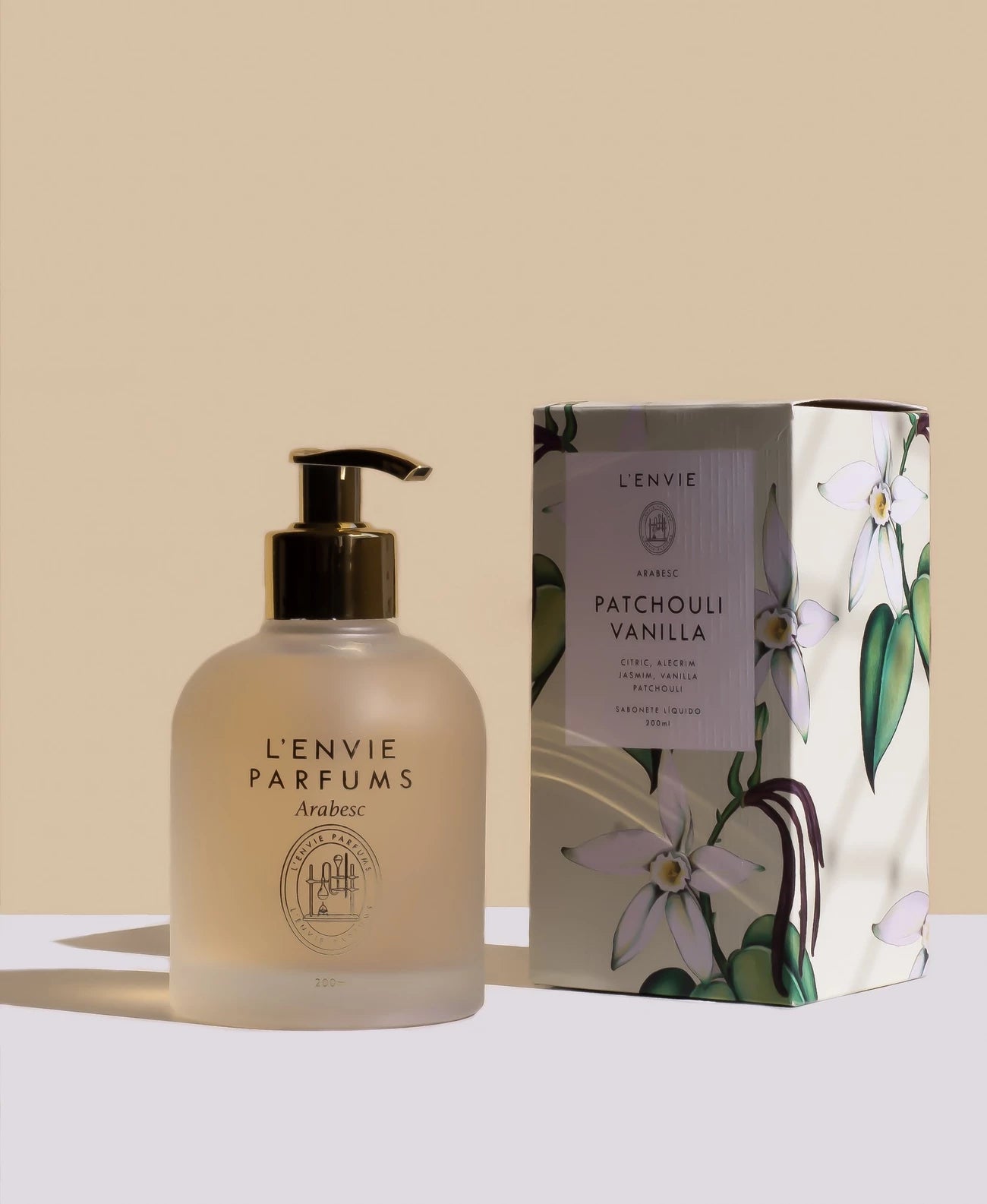 Sabonete Líquido Patchouli Vanilla-Arabesc - DoceLar Loja