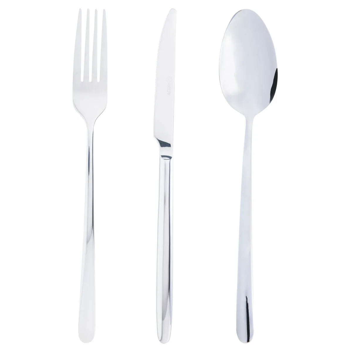 Faqueiro 54 Peças de Aço Inox com Caixa Litografada Viena - DoceLar Loja