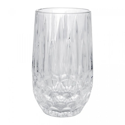 Cj 6 Copos Altos de Vidro Galway 350ml - DoceLar Loja