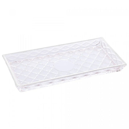 Travessa para Servir de Cristal Diamond - DoceLar Loja