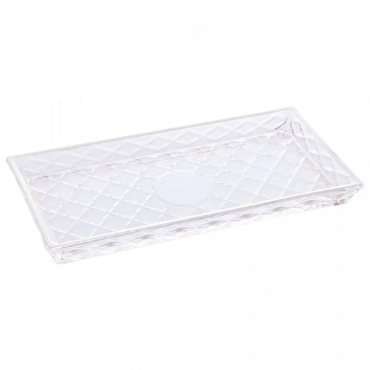 Travessa para Servir de Cristal Diamond - DoceLar Loja