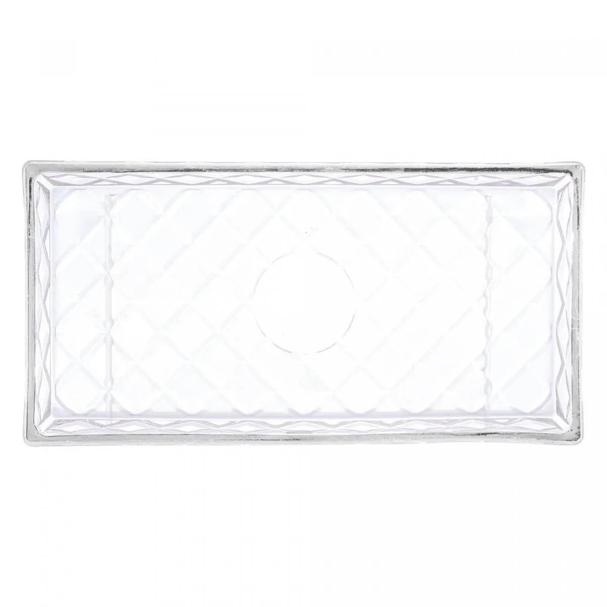 Travessa para Servir de Cristal Diamond - DoceLar Loja