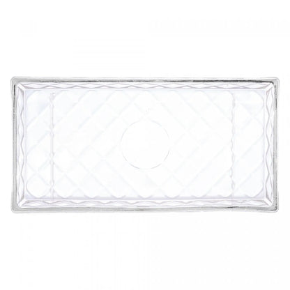 Travessa para Servir de Cristal Diamond - DoceLar Loja