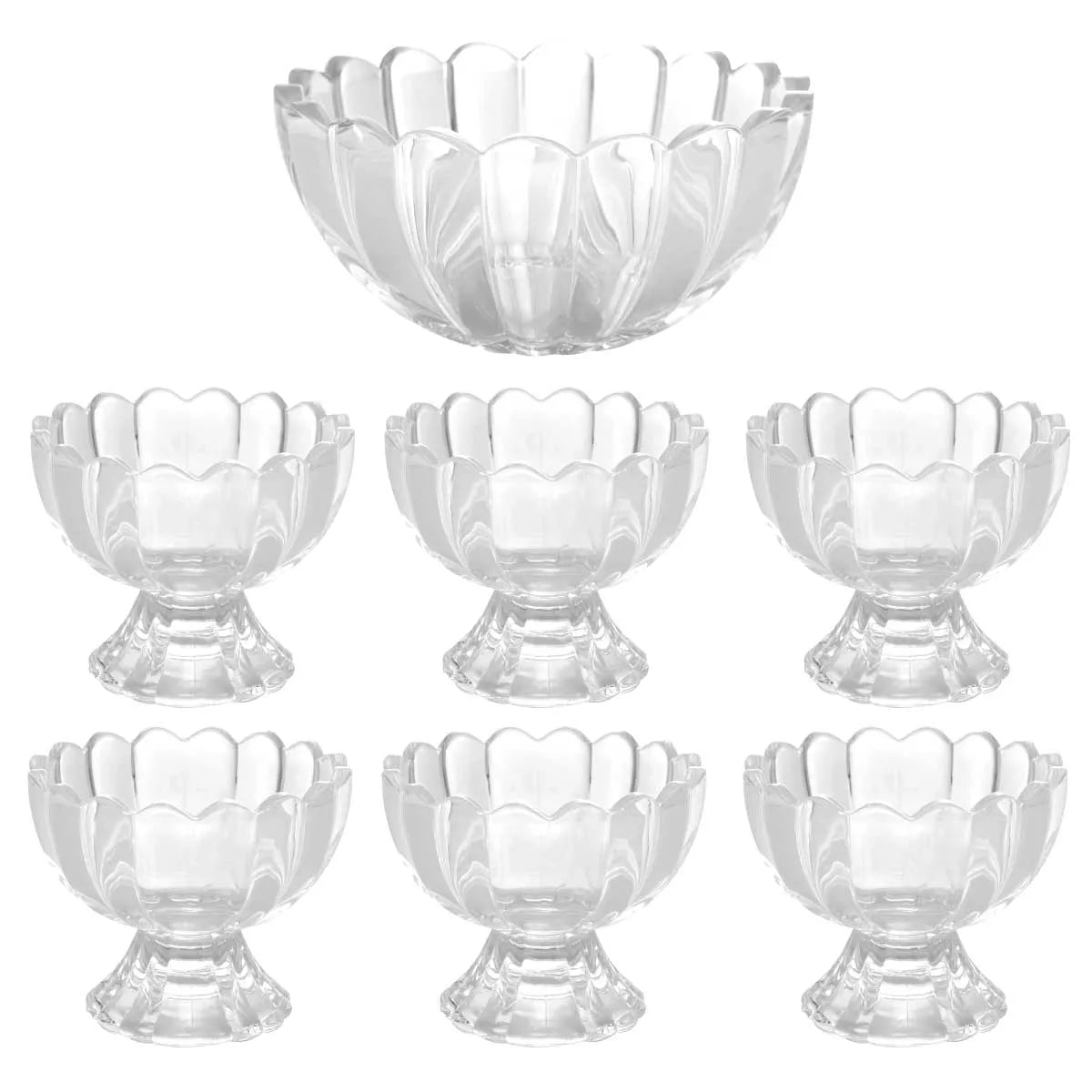 Jogo Pétala Bowl com 6 Taças Sobremesa - DoceLar Loja