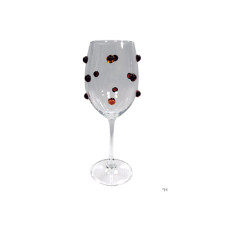 TACA VIDRO CONFETTI AM 520ML