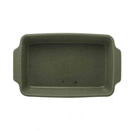 REFRATARIO DE CERAMICA MIST VERDE MATTE 35CM X 22CM X 7CM