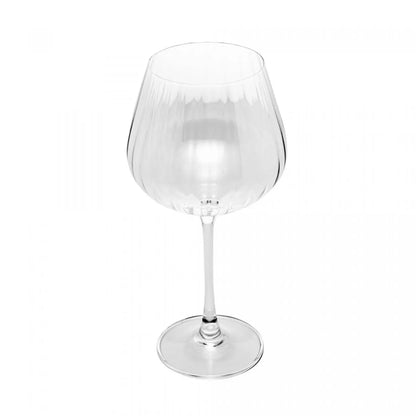 CJ 6 TACAS DE VINHO DE CRISTAL ECOLOGICO (LIVRE DE CHUMBO) COLUMBA OPTIC 640ML