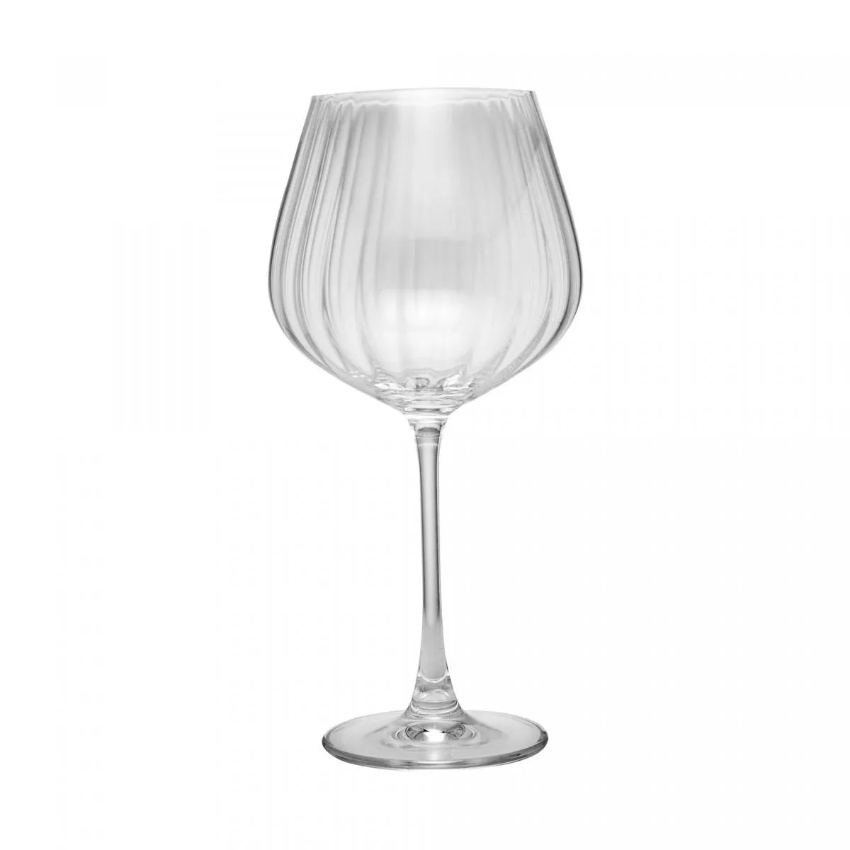 CJ 6 TACAS DE VINHO DE CRISTAL ECOLOGICO (LIVRE DE CHUMBO) COLUMBA OPTIC 400ML