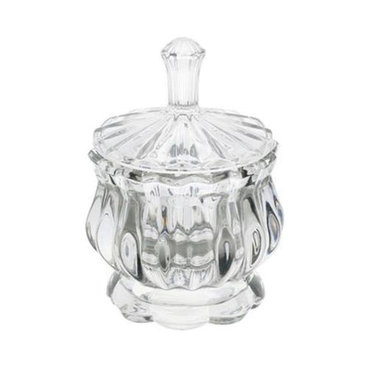 Potiche com Pé de Cristal Pumpkin - DoceLar Loja