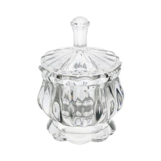 Potiche com Pé de Cristal Pumpkin - DoceLar Loja