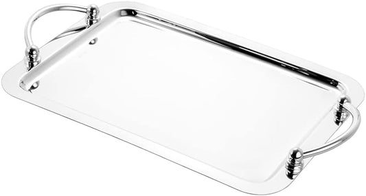 BANDEJA DE ACO INOX BALLS 32X22X4CM