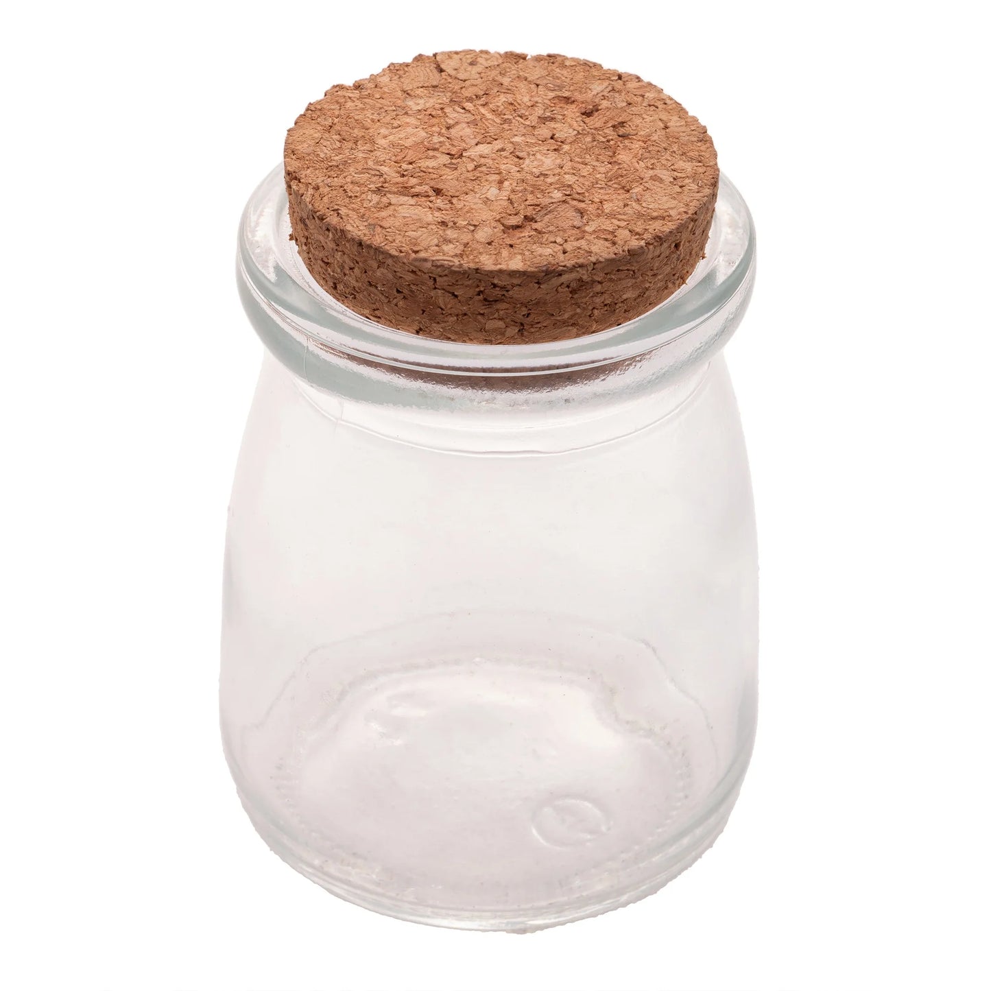 POTE DE VIDRO C/ ROLHA 250ML