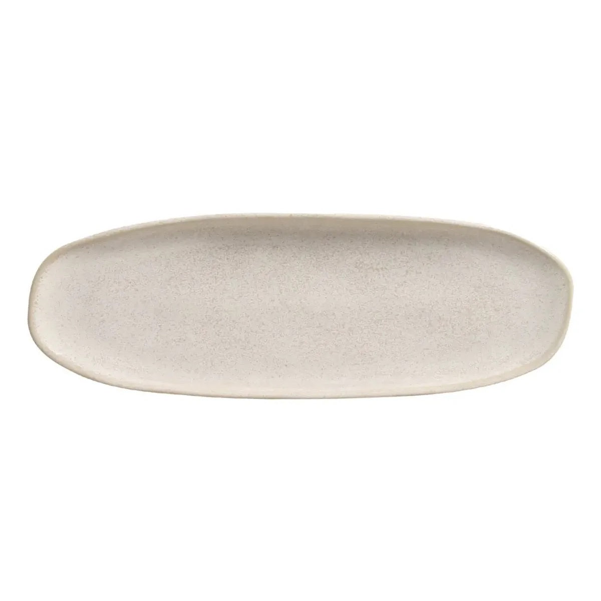TRAV OVAL RASA G ORGANICO LATTE 36X13 CM 1O CLASSIFIC.