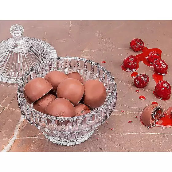 Potiche de Cristal Renaissance - DoceLar Loja