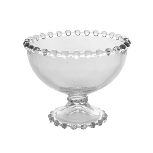 CJ 6 TAÇAS DE SOBREMESA DE CRISTAL PEARL 11CM X 9CM