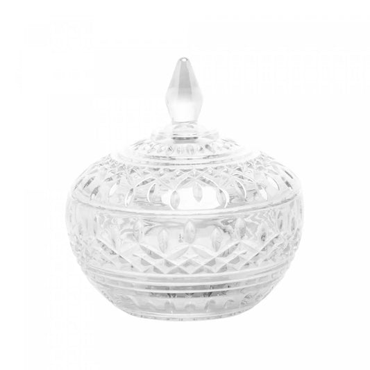 POTICHE DECORATIVO DE CRISTAL LYS 14CM X 15CM