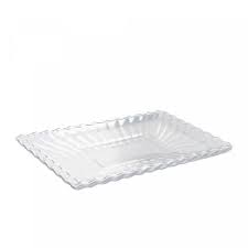 TRAVESSA DE CRISTAL DE CHUMBO GENEVA 30CM X 17CM X 3CM