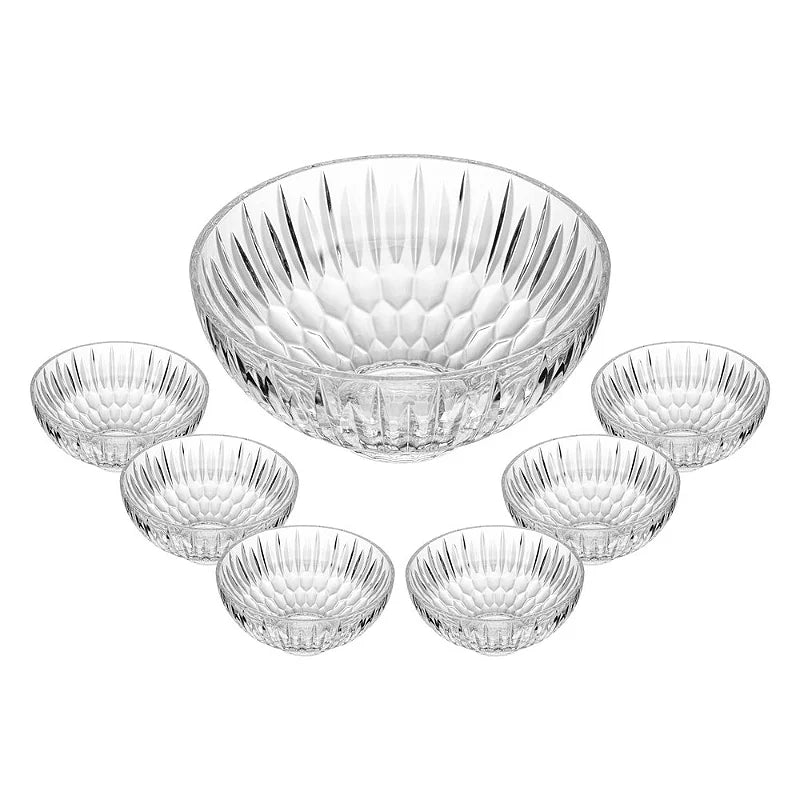 CJ 7 PECAS PARA SOBREMESA DE VIDRO SUN