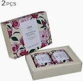 KIT SABONETE VEGETAL EM BARRA MAGNOLIA PACIFICA - 2x150G