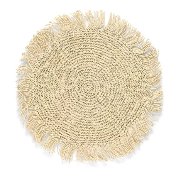 Jogo Americano Tulum Avulso Areia - DoceLar Loja