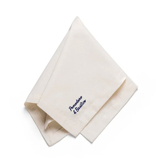 Guardanapo Eco 4 Pcs Pomodoro e Basilico Azul
