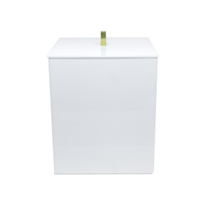 LIXEIRA SLIM UNO PEROLA GOLD