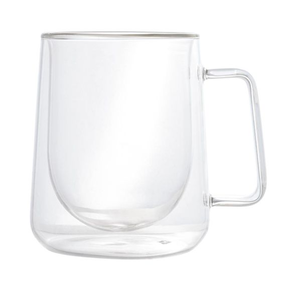 Conjunto 2 Xicaras de Café e Chá Parede Dupla - DoceLar Loja