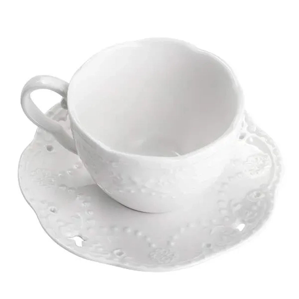 Cj 4 Xícaras de Café Butterfly C/ Pires - DoceLar Loja