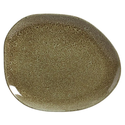 P RASO OVAL ORGANICO CROCO 31X24X2,5CM 1ª CLASSIFIC