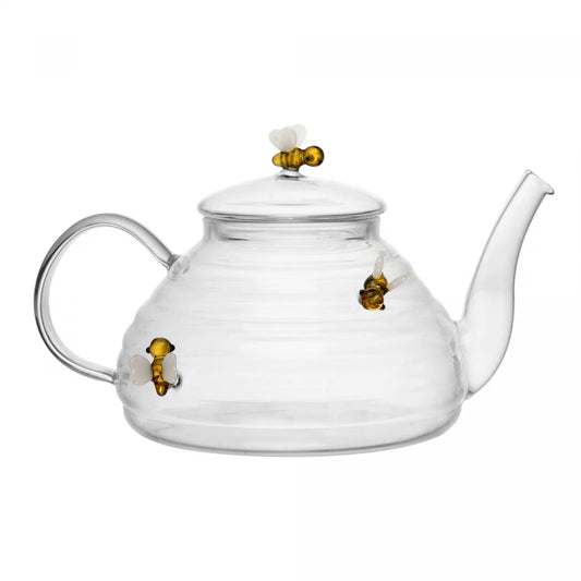 CHALEIRA DE VIDRO COM FILTRO LOVELY BEE 650ML