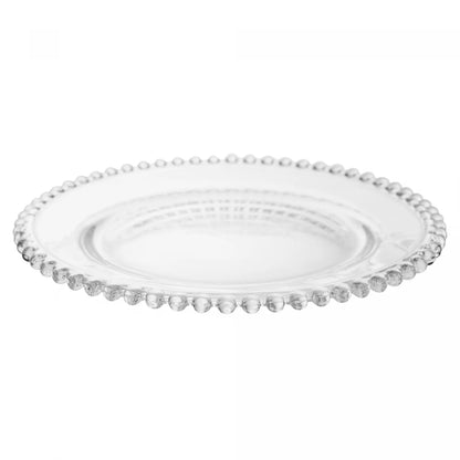 PRATO PEARL 20 CM CRISTAL