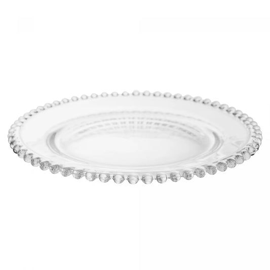 PRATO PEARL 20 CM CRISTAL
