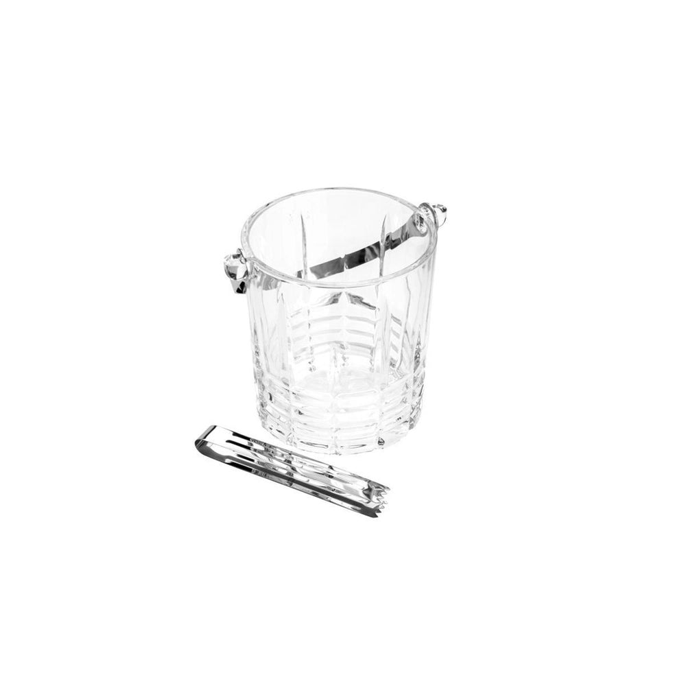 Balde P/ Gelo Vidro Alça e Pegador Grego - DoceLar Loja