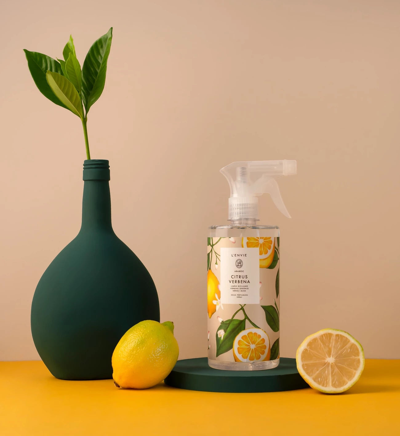 Água Perfumada Citrus Verbena-Arabesc - DoceLar Loja