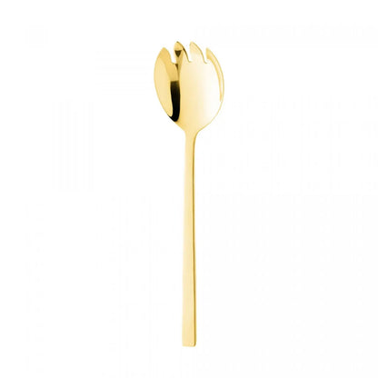 CJ 4 TALHERES PARA SERVIR DE ACO INOX FIRENZE DOURADO