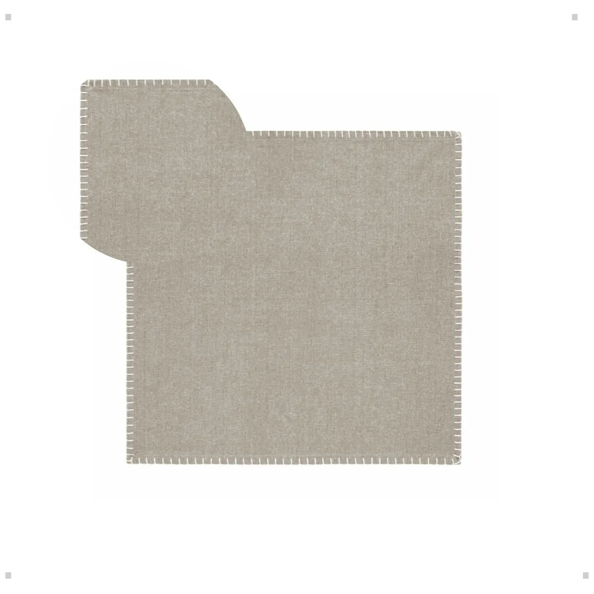 Guardanapo Ellora Taupe 45cm x 45cm